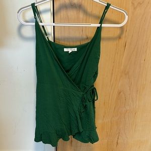 Honey Belle Green Romper